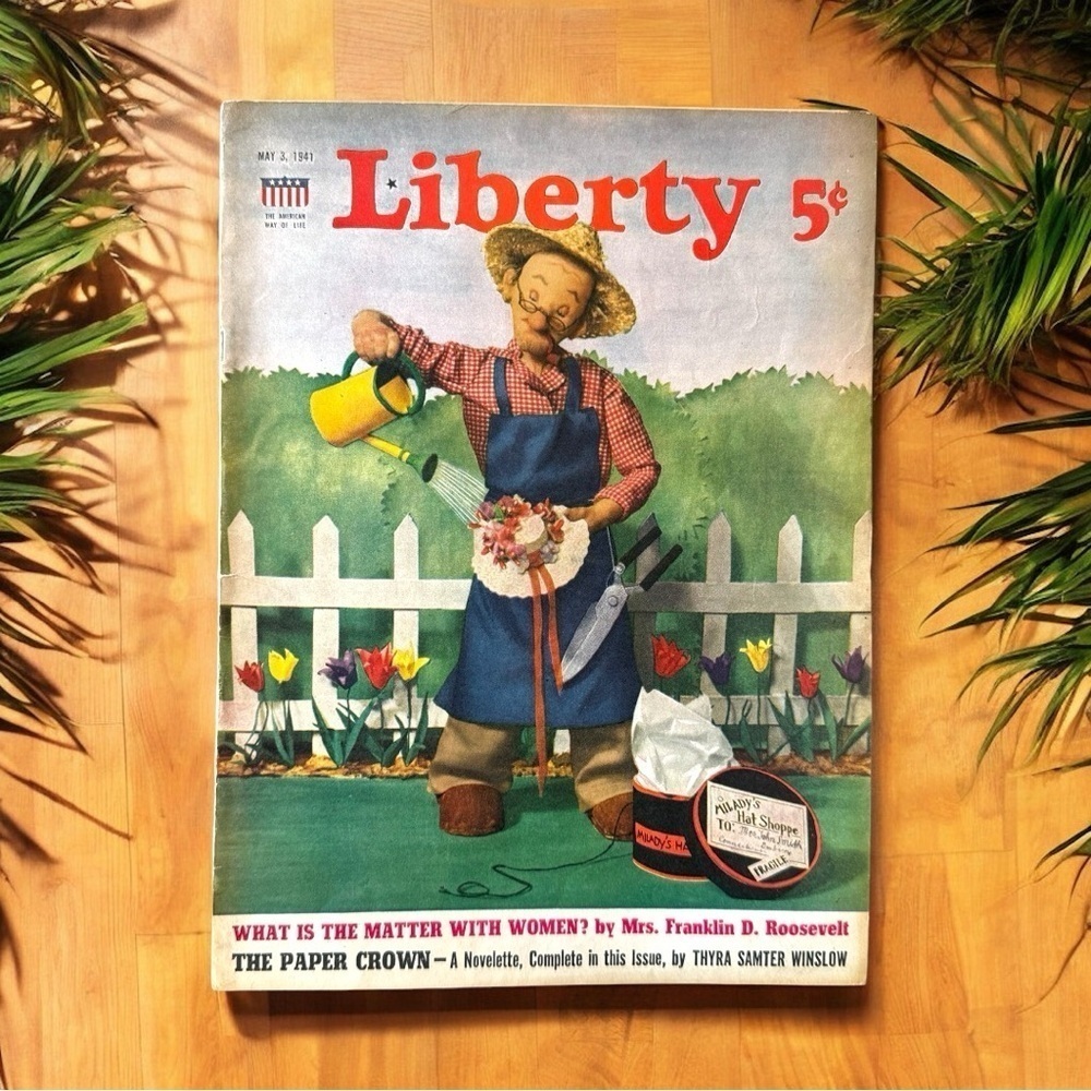 VINTAGE 1941 Liberty Magazine – Collectible Issue